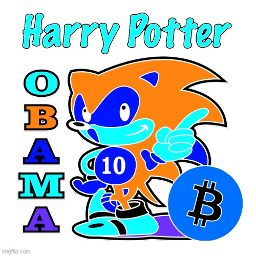Evil harrypotterobamasonicbitcoin | image tagged in harrypotterobamasonic10inu | made w/ Imgflip meme maker