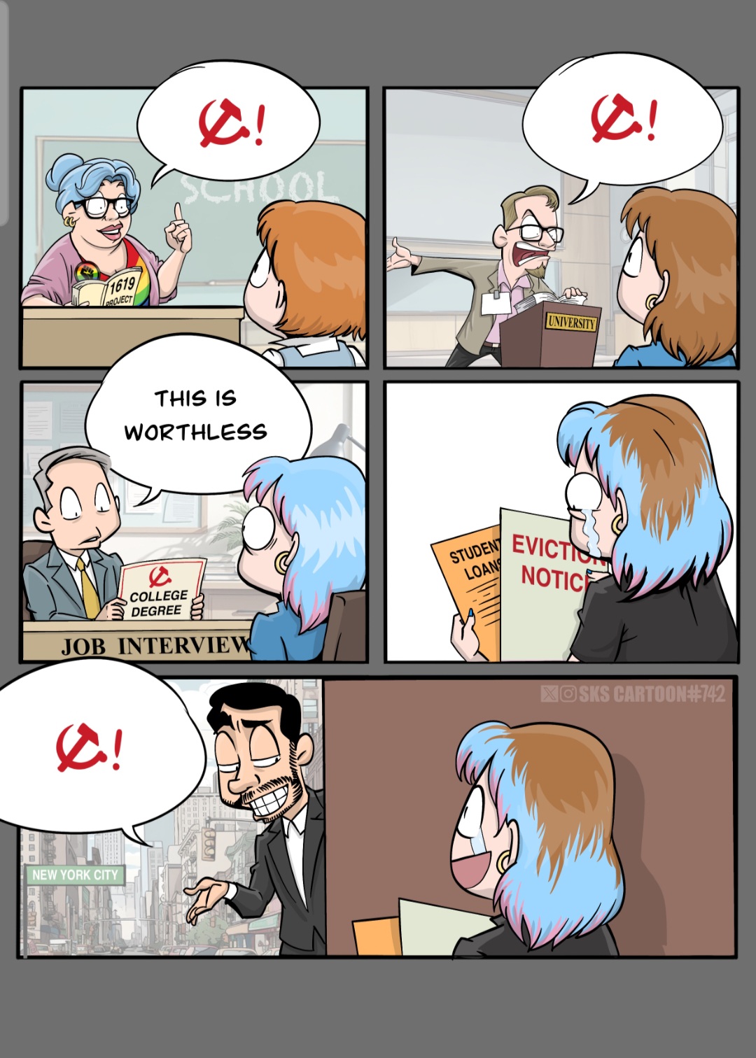 Homeschool your kids! Blank Meme Template