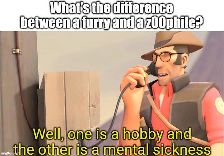 Guys, there's a huge difference between animal abuse and drawing an anthropomorphic wolf calm your tits | What's the difference between a furry and a z00phile? Well, one is a hobby and the other is a mental sickness | image tagged in well one is an x and the other is mental sickness,furry,furries,furry memes | made w/ Imgflip meme maker