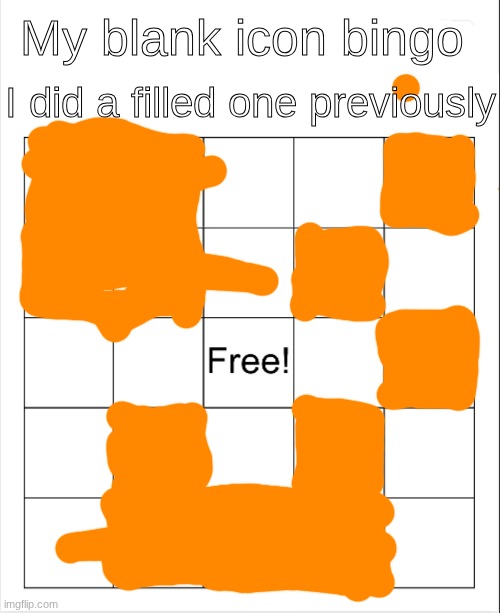 Thanks for coming! | My blank icon bingo; I did a filled one previously | image tagged in blank bingo | made w/ Imgflip meme maker
