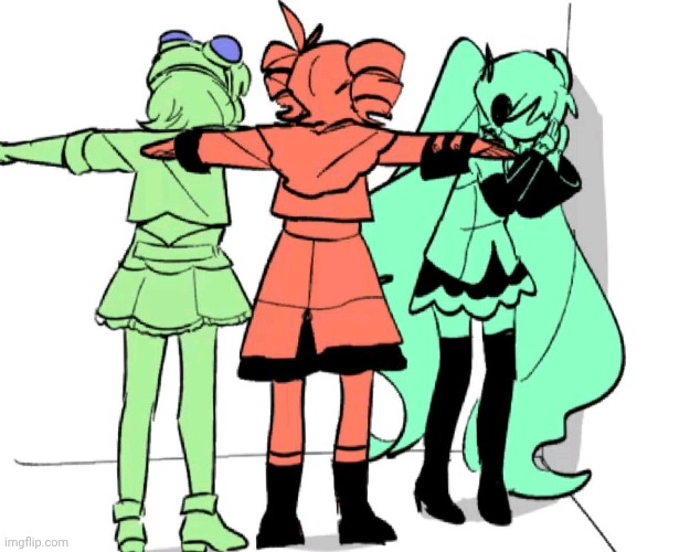 T pose shenanigans | made w/ Imgflip meme maker