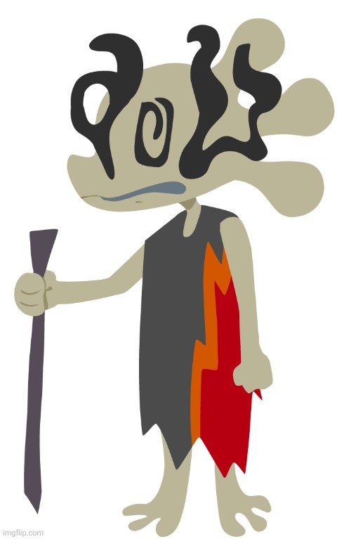 This is an example of what Cephalographus Gens (ASCII-oids / Olelos) ancestor looked like | made w/ Imgflip meme maker