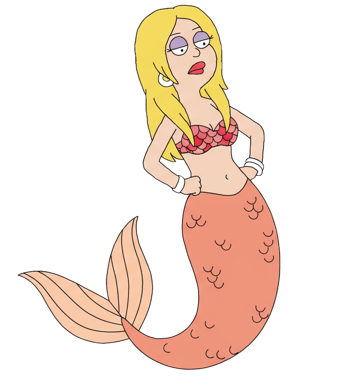 fran mermaid Blank Meme Template