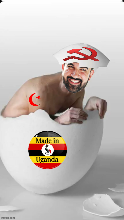 The Ugandan muslim commie hatched in NYC Blank Meme Template