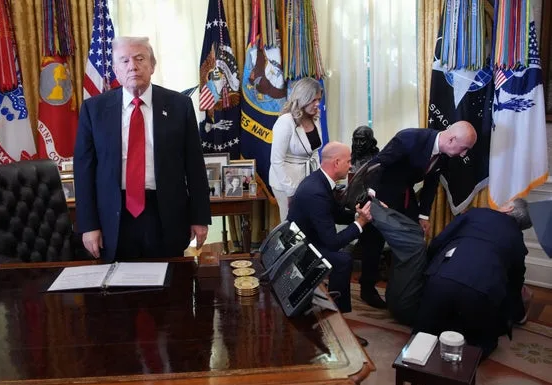 Trump Medical Emergency Blank Meme Template