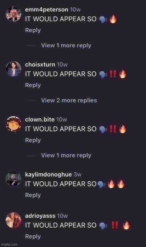 It would appear so | image tagged in it would appear so | made w/ Imgflip meme maker