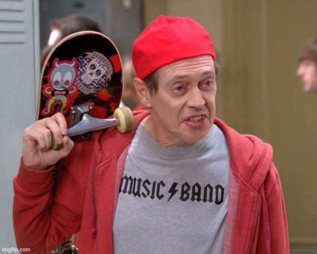 Steve Buscemi Fellow Kids | image tagged in steve buscemi fellow kids | made w/ Imgflip meme maker
