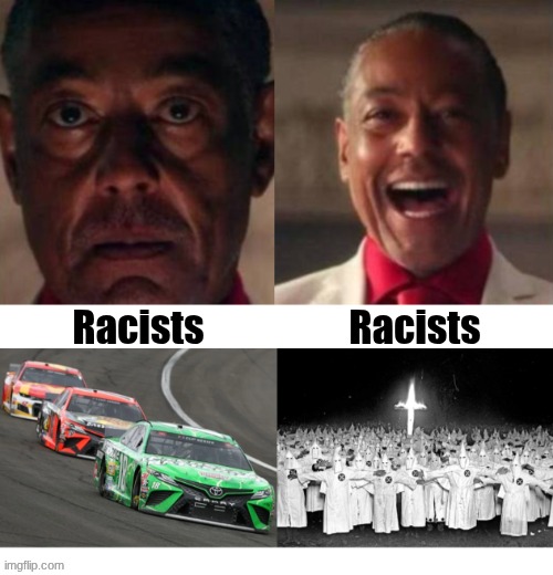 Racists; Racists | image tagged in blank white template | made w/ Imgflip meme maker