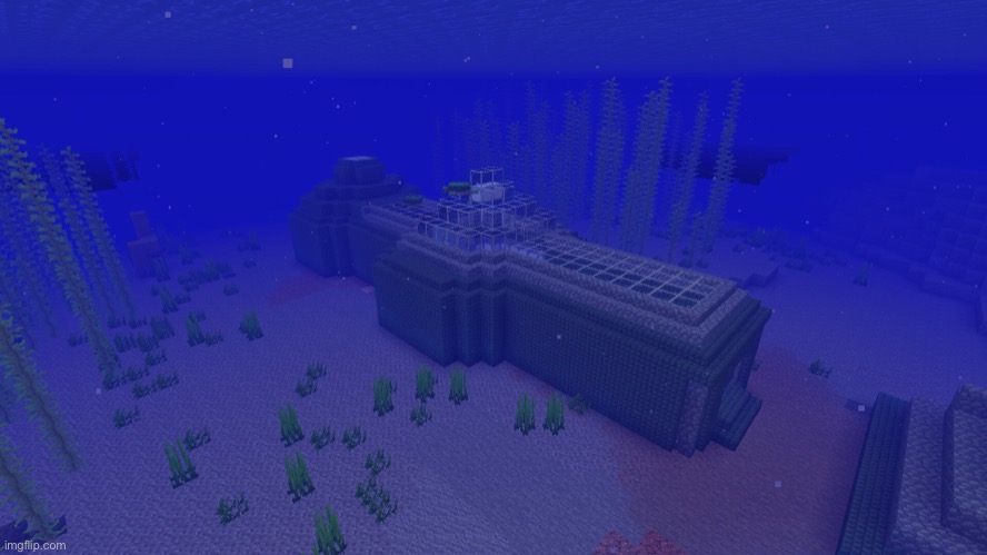 my base in minecraft(gonna give it a rework soon) | made w/ Imgflip meme maker