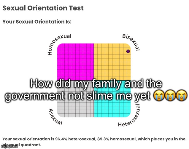 How did my family and the government not slime me yet 😭😭😭 | made w/ Imgflip meme maker