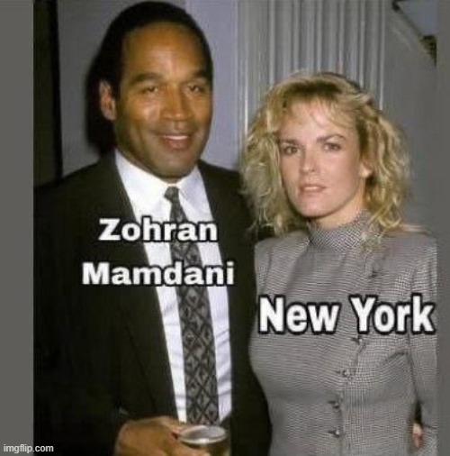OJ's Jury & NY Voters = Zero IQ | image tagged in mamdani,election,ny,mayor | made w/ Imgflip meme maker