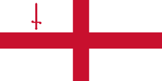 flag of london. Blank Meme Template