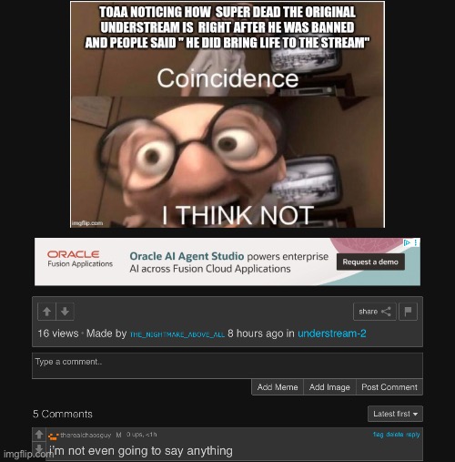 raid this place: https://imgflip.com/m/understream-2 | made w/ Imgflip meme maker