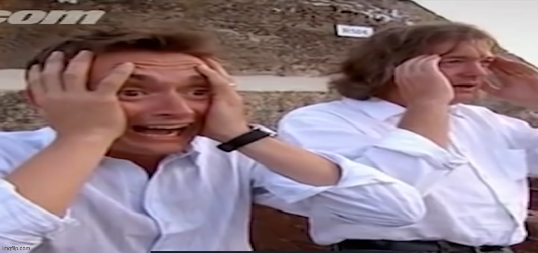 Flabbergasted richard and james | image tagged in flabbergasted richard and james | made w/ Imgflip meme maker