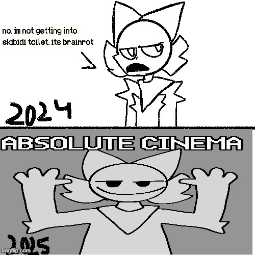 an entire change in perspective in one year is crazy | made w/ Imgflip meme maker