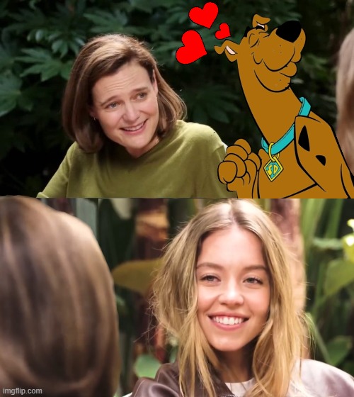 Like ZOINKS | image tagged in gq sydney sweeney | made w/ Imgflip meme maker