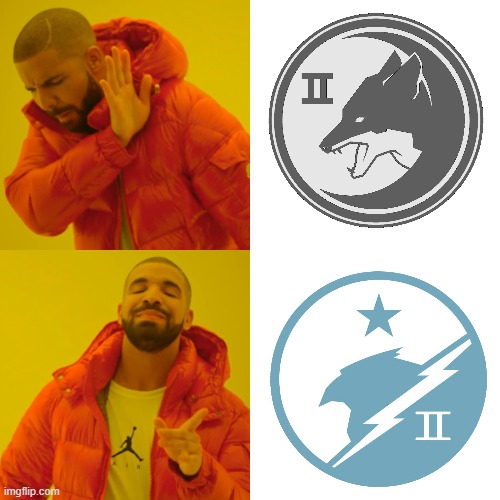 Silver Team sucks. Blue Team is infinitely better. (This is Halo related) | image tagged in drake hotline bling,silver team,blue team,silver team sucks,ihatesilverteamandiloveblueteam | made w/ Imgflip meme maker