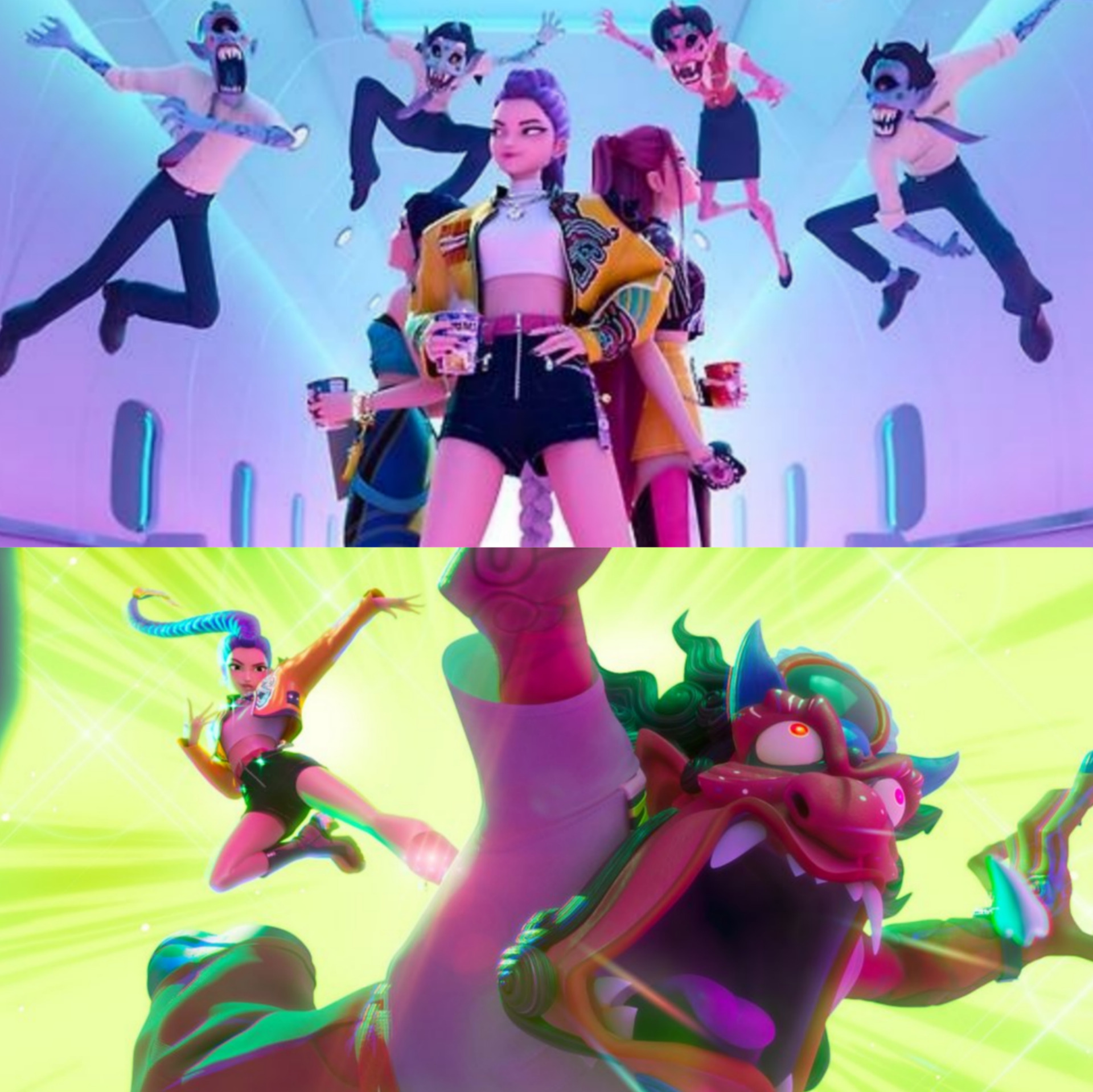 kpop demon hunters Blank Meme Template