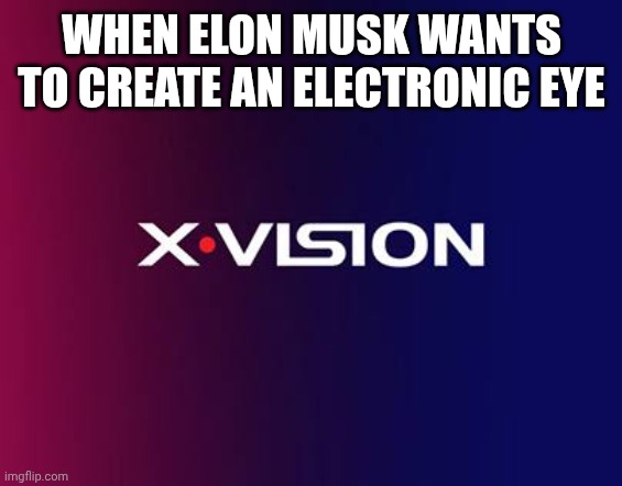 Tell me he wouldn't call it this | WHEN ELON MUSK WANTS TO CREATE AN ELECTRONIC EYE | image tagged in elon musk,funny,memes | made w/ Imgflip meme maker