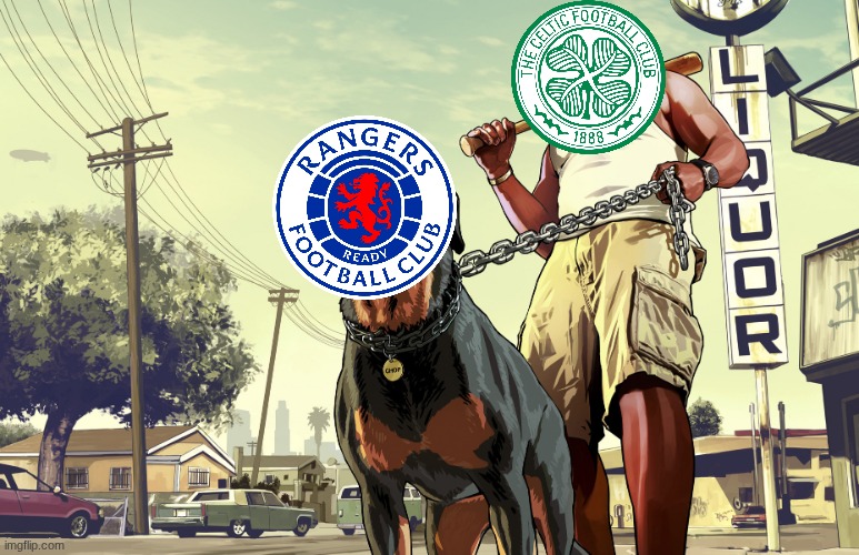 GTA 5 Franklin and his dog Chop | image tagged in gta 5 franklin and his dog chop | made w/ Imgflip meme maker