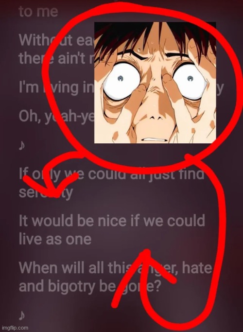 image tagged in evangelion,shinji | made w/ Imgflip meme maker