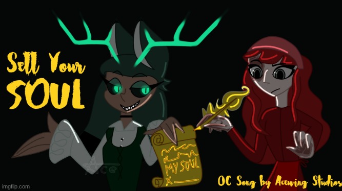 Sell Your Soul (+ Fawn and Belladonna redesigns!) | image tagged in ocs,song,i can't believe we've come so far | made w/ Imgflip meme maker