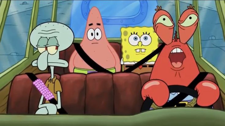 Mr krabs car rage Blank Meme Template