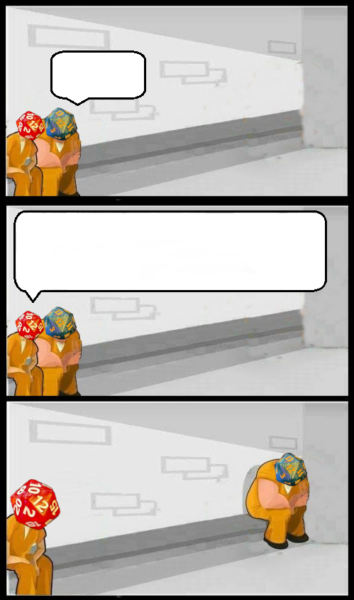 Dice Prison Blank Meme Template