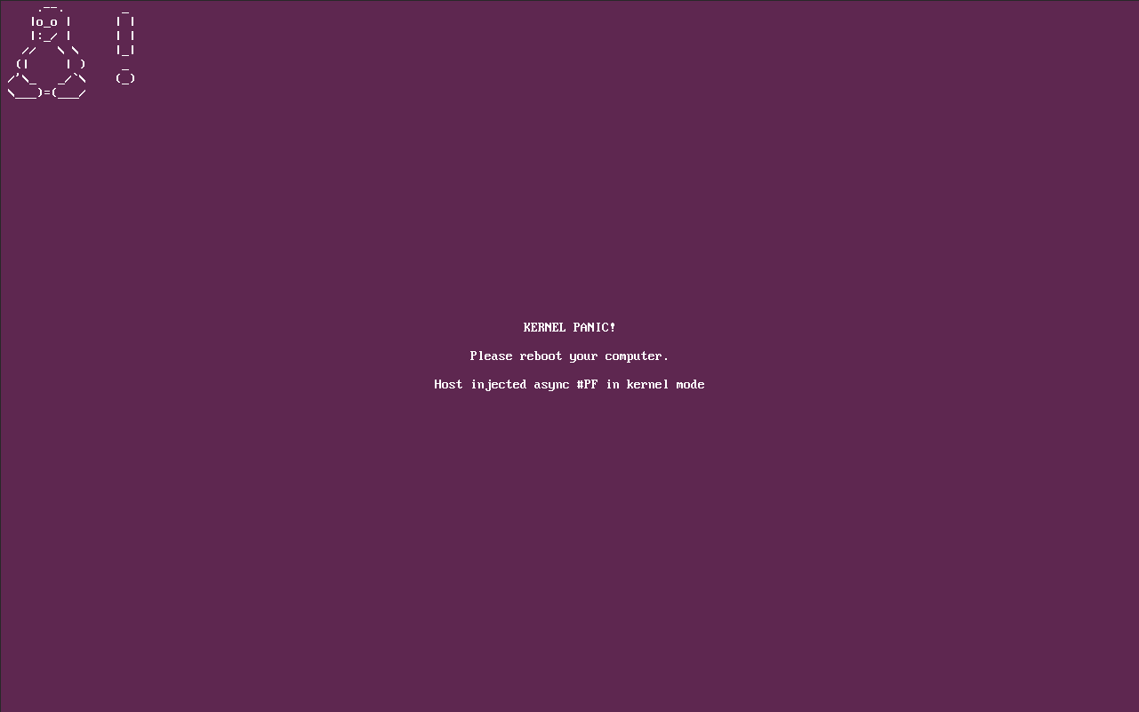 Linux Kernel Panic Blank Meme Template
