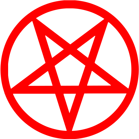 red pentagram Blank Meme Template