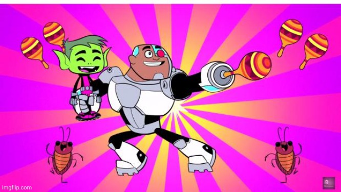 maraca cyborg | image tagged in maraca cyborg | made w/ Imgflip meme maker