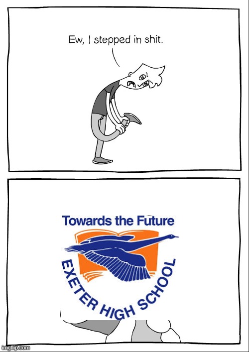 Ew, i stepped in shit | image tagged in ew i stepped in shit | made w/ Imgflip meme maker