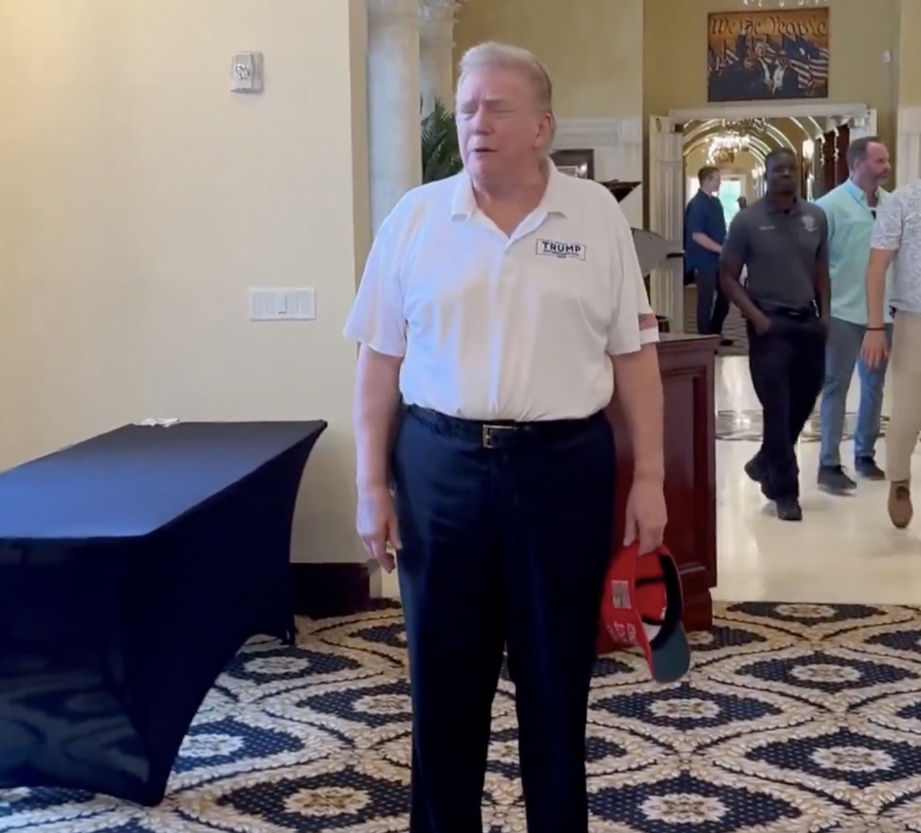 golf trump Blank Meme Template