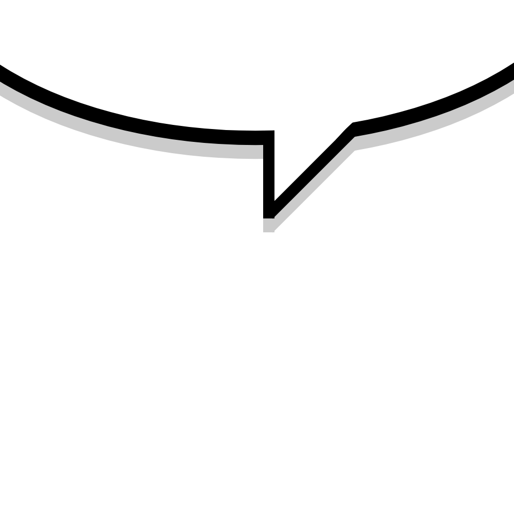 Speech bubble 2.0 Blank Meme Template