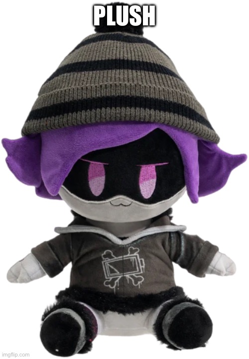 Uzi | PLUSH | image tagged in new uzi plush,murder drones | made w/ Imgflip meme maker