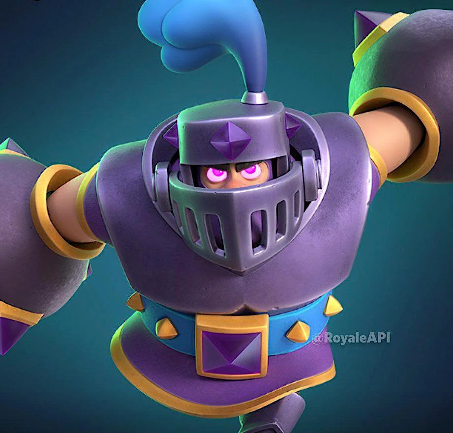 Mega Knight Blank Meme Template