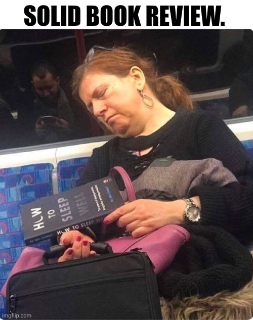 Solid Book Review | SOLID BOOK REVIEW. | image tagged in chrisjoines1 | made w/ Imgflip meme maker