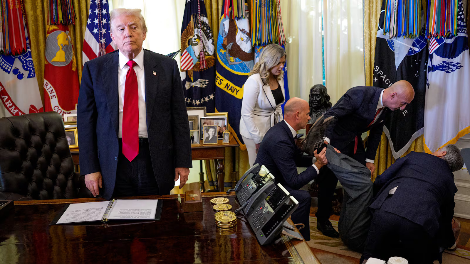 No help from Trump Blank Meme Template