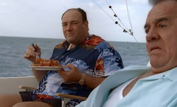 Tony Soprano boat Blank Meme Template