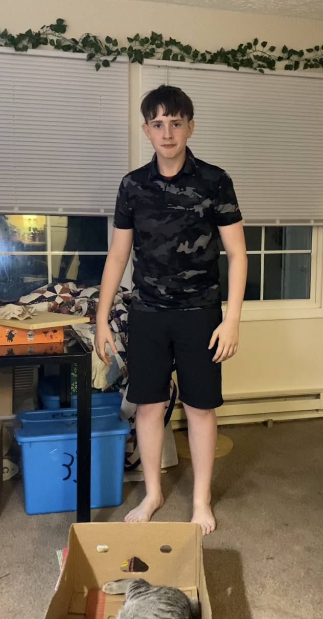 High Quality Standing Boi Blank Meme Template