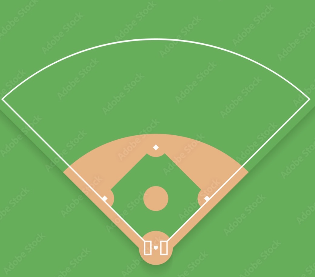Baseball field Blank Meme Template