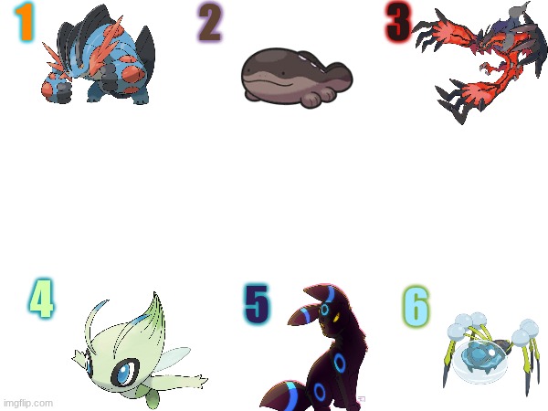 3 4 5 6 2 1 | made w/ Imgflip meme maker