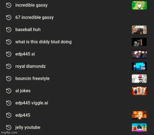WHAT is vikrosie's search history | made w/ Imgflip meme maker