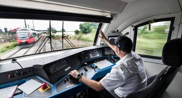 Train engineer Blank Meme Template