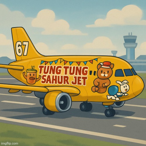 mustard tung tung tung sahur jet 2 holiday 67 | image tagged in mustard tung tung tung sahur jet 2 holiday 67 | made w/ Imgflip meme maker