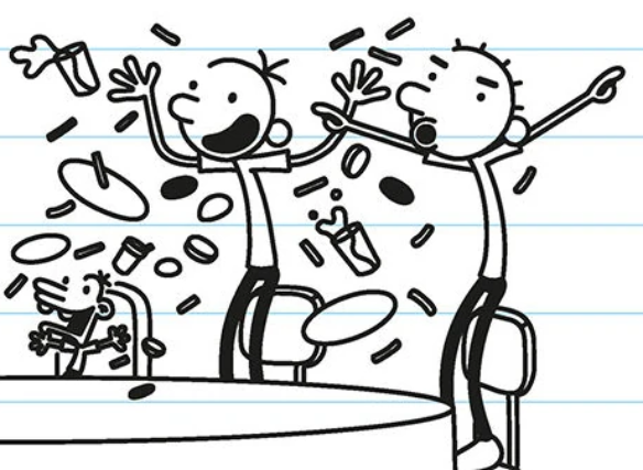 Wimpy celebrating Blank Meme Template