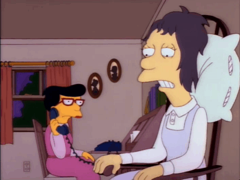 Put it Down Bart Blank Meme Template