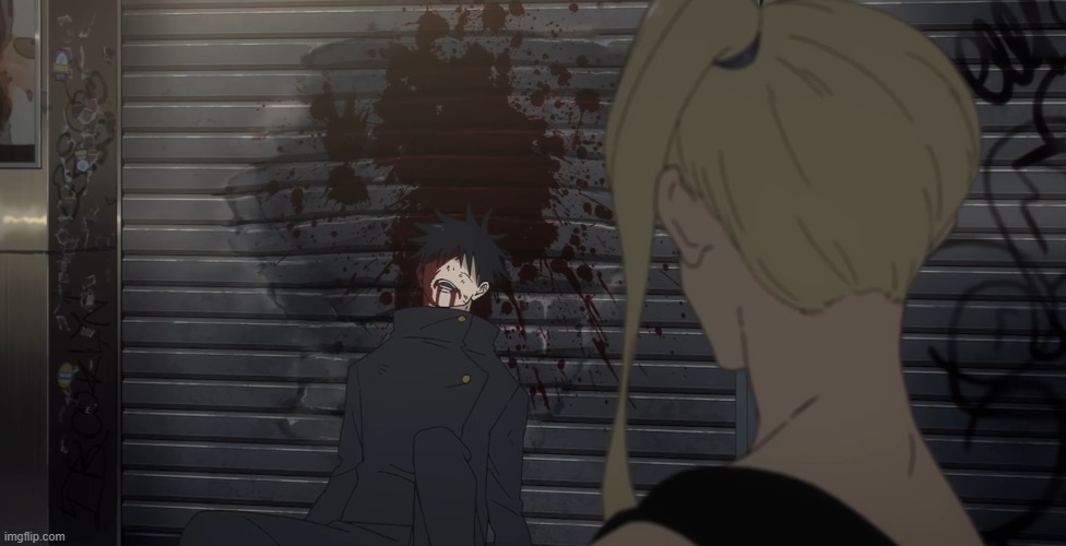 Megumi after Mahoraga | image tagged in megumi after mahoraga | made w/ Imgflip meme maker