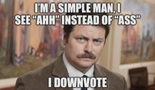 High Quality I am a simple man who doesn’t believe in excessive censorship Blank Meme Template