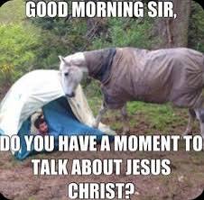 Horse tent Blank Meme Template